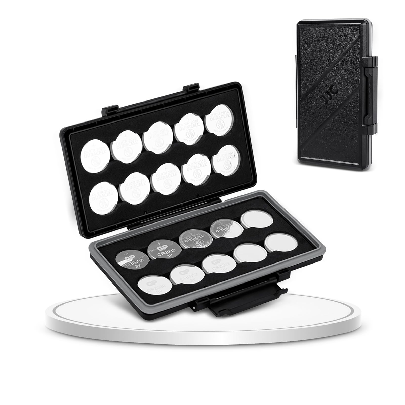 Amazon.com: JJC CR2032 CR2025 Battery Case Holder Storage,Water